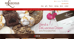 Desktop Screenshot of delusciouscookies.com