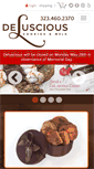 Mobile Screenshot of delusciouscookies.com